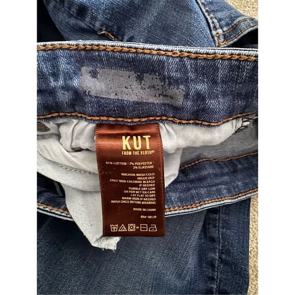 Kut From The Kloth Straight Leg Jeans Medium Wash Women’s Size 14L Long/Tall - Picture 10 of 10